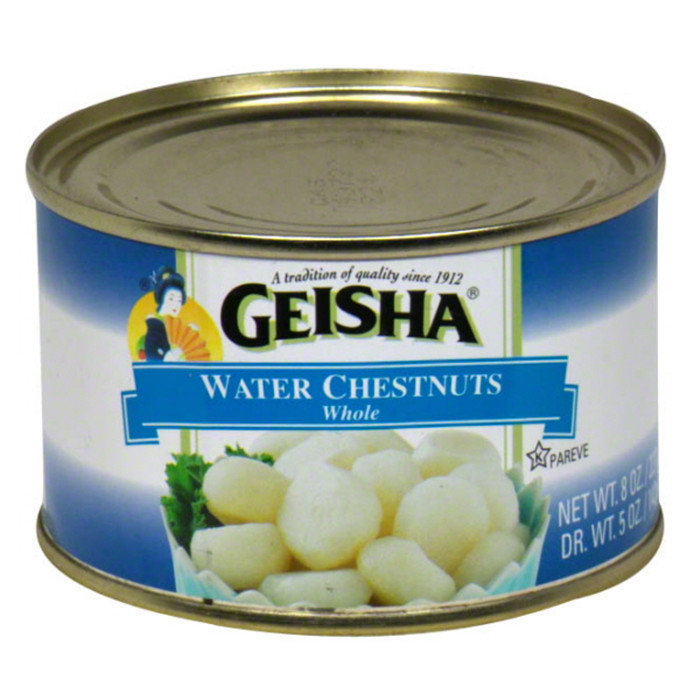 canned water chestnut 